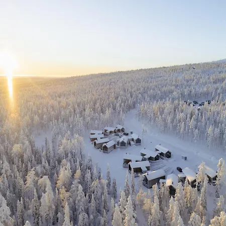 North Sky By In Lapland *